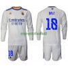 Maillot à Manches Longues Real Madrid Bale 18 Domicile 2021-22 Pour Enfant